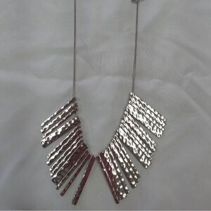 Silver Banana Republic necklace